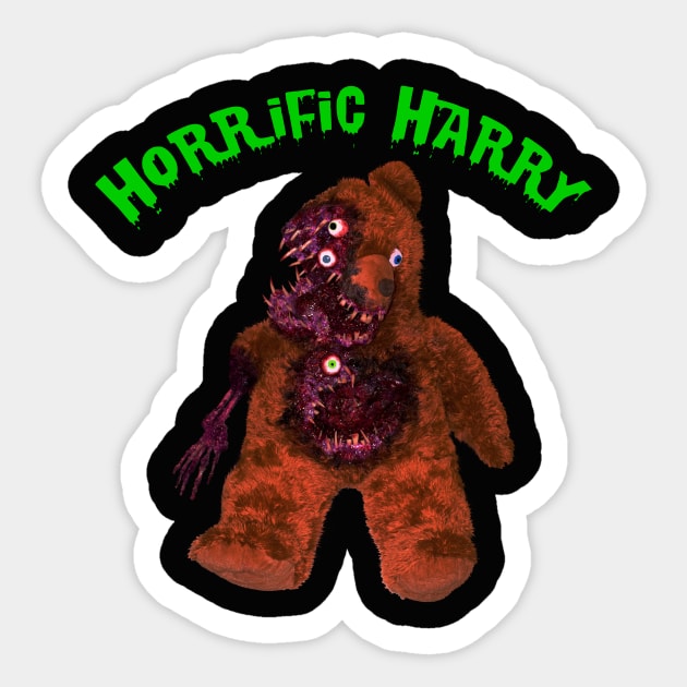 No Hash Harry Sticker by TheHorrorShowChannel